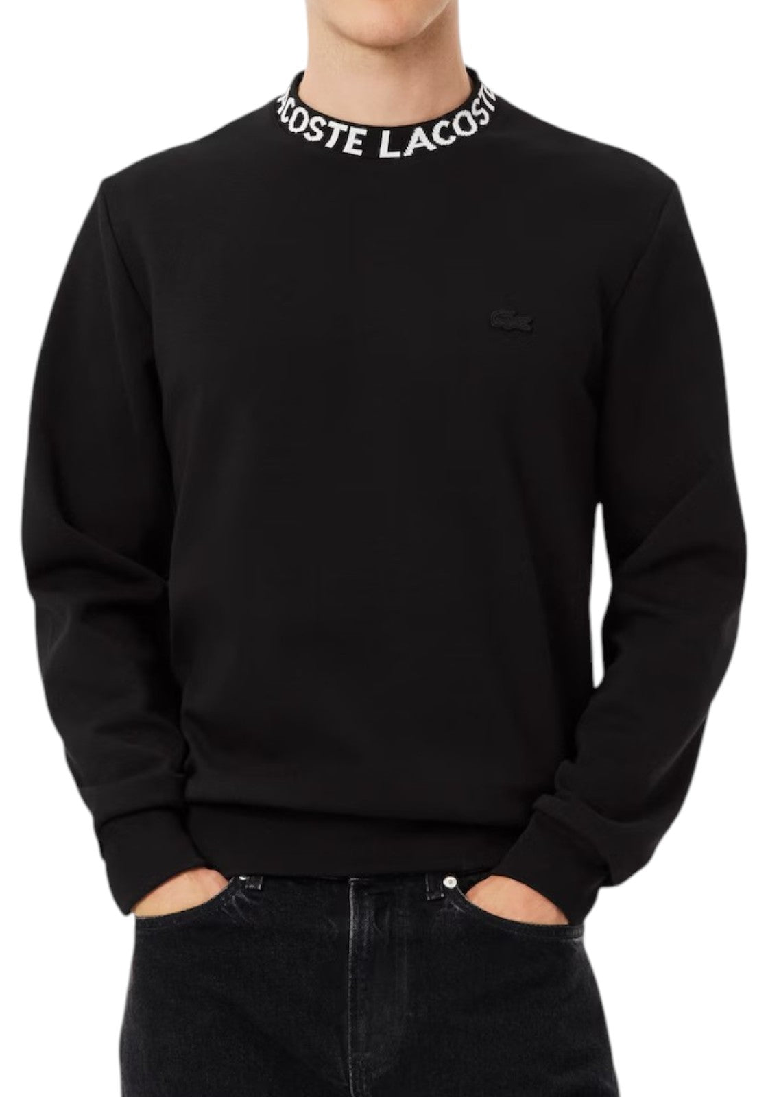 FELPE Nero/bianco Lacoste