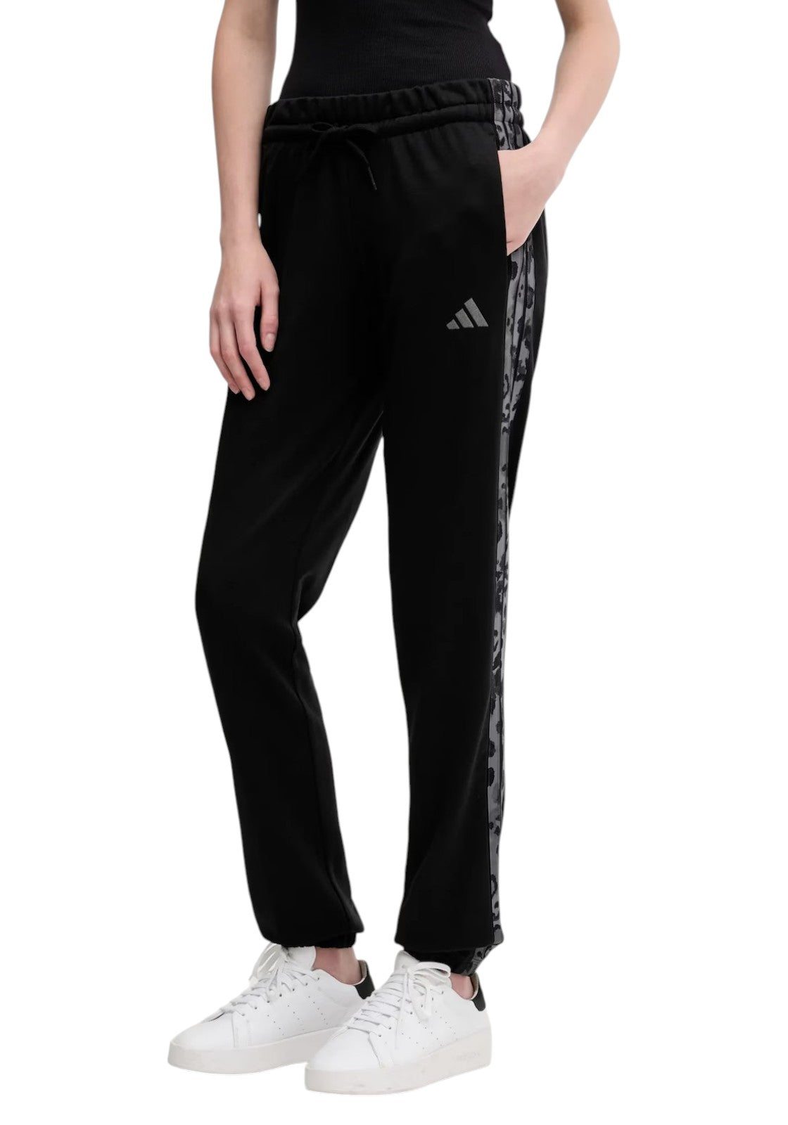 PANTALONI Nero/grigio Adidas