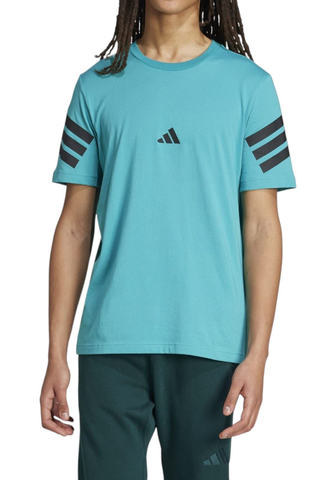 T-SHIRT E CANOTTE Verde/nero Adidas