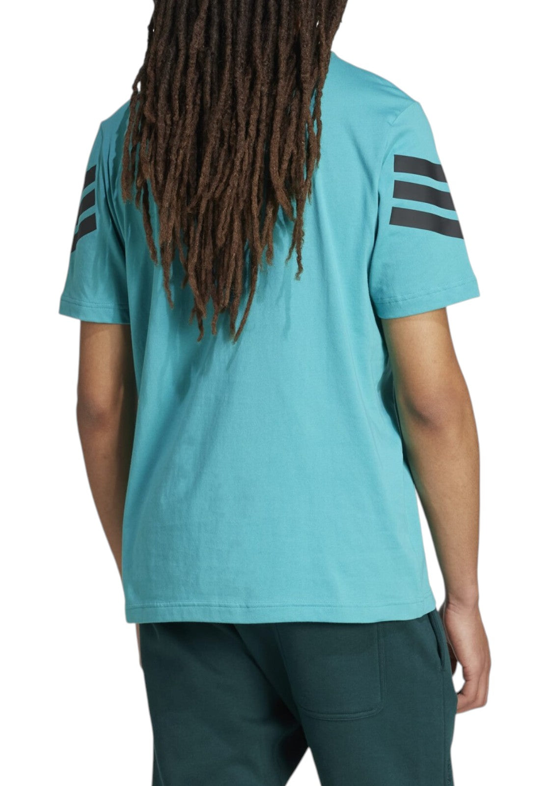 T-SHIRT E CANOTTE Verde/nero Adidas