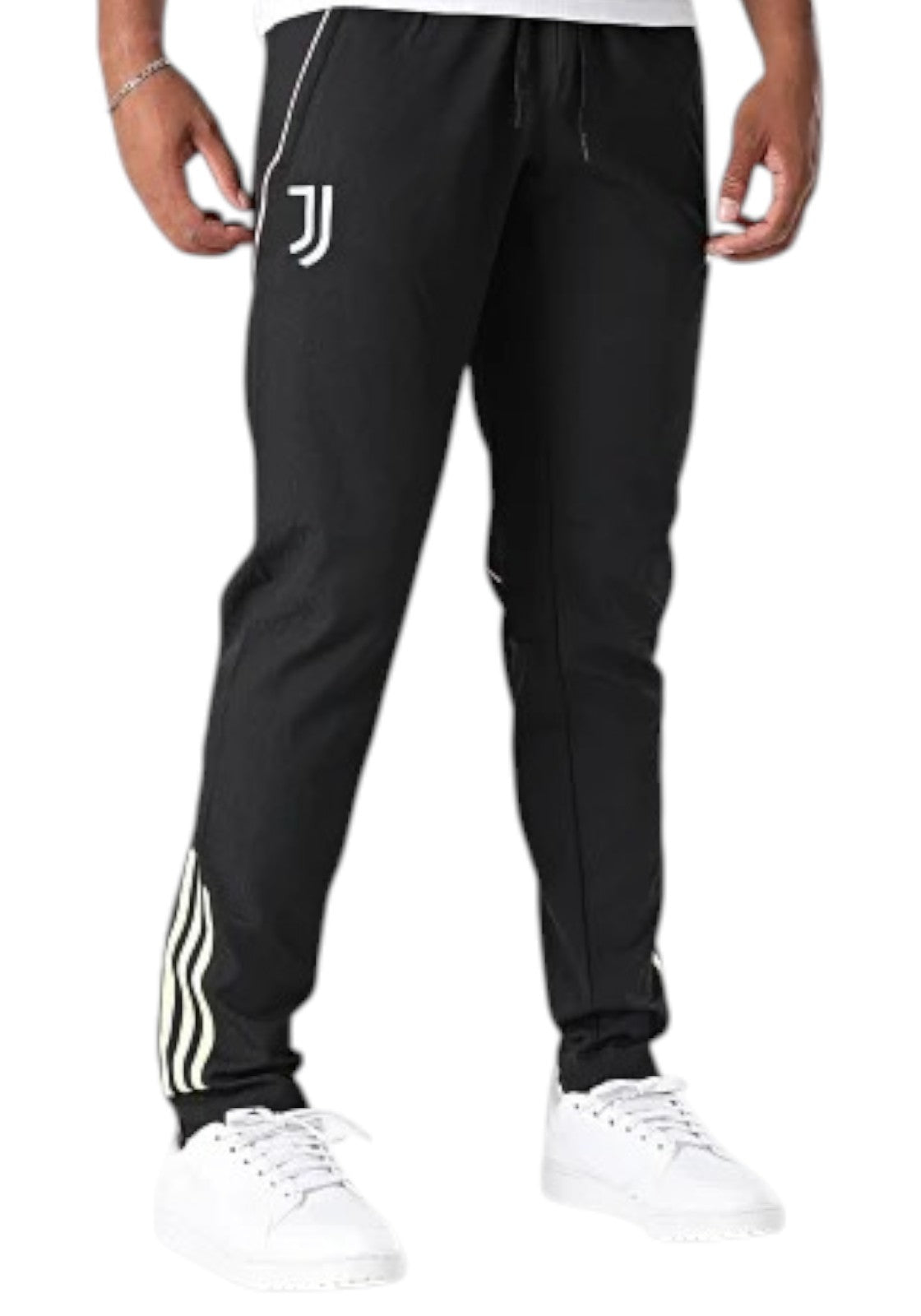 PANTALONI Nero/giallo Adidas