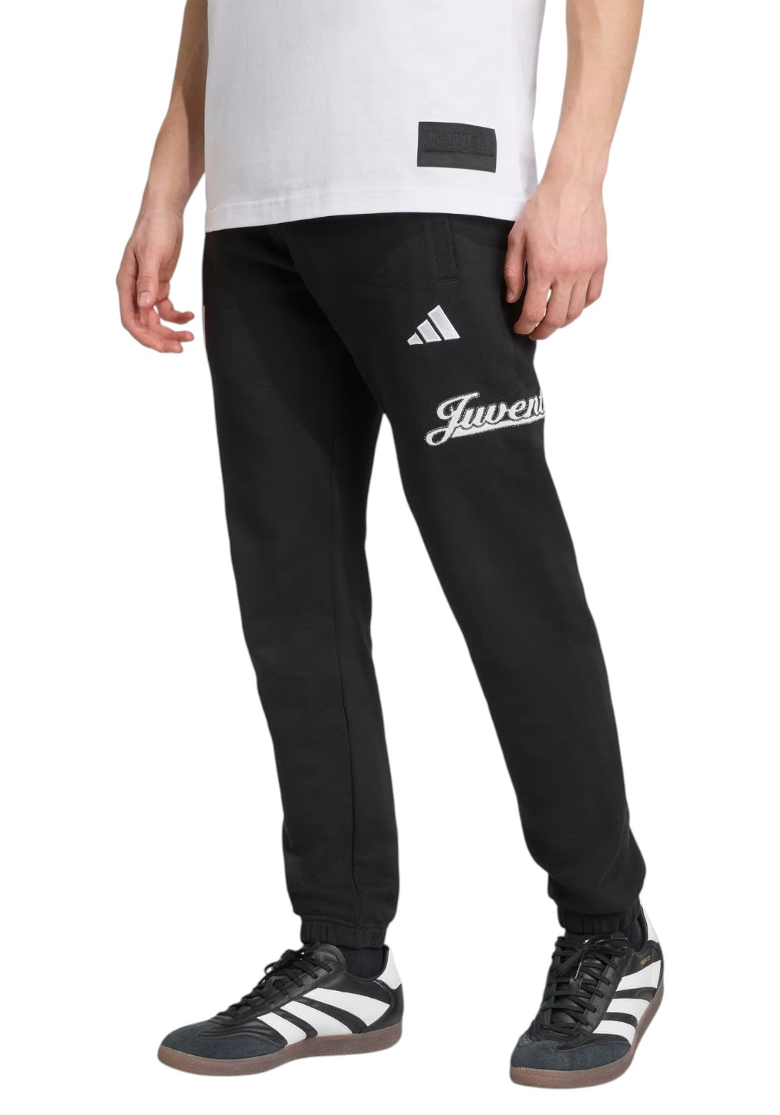 PANTALONI Nero/bianco Adidas