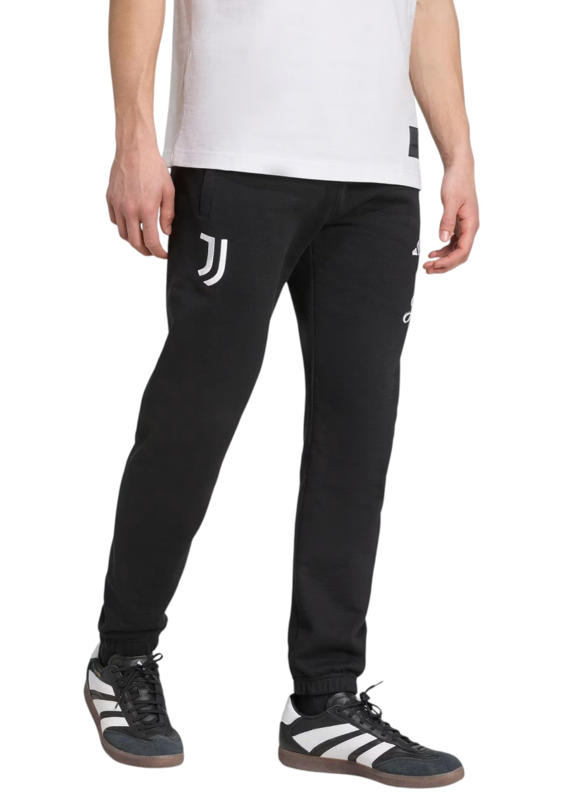 PANTALONI Nero/bianco Adidas