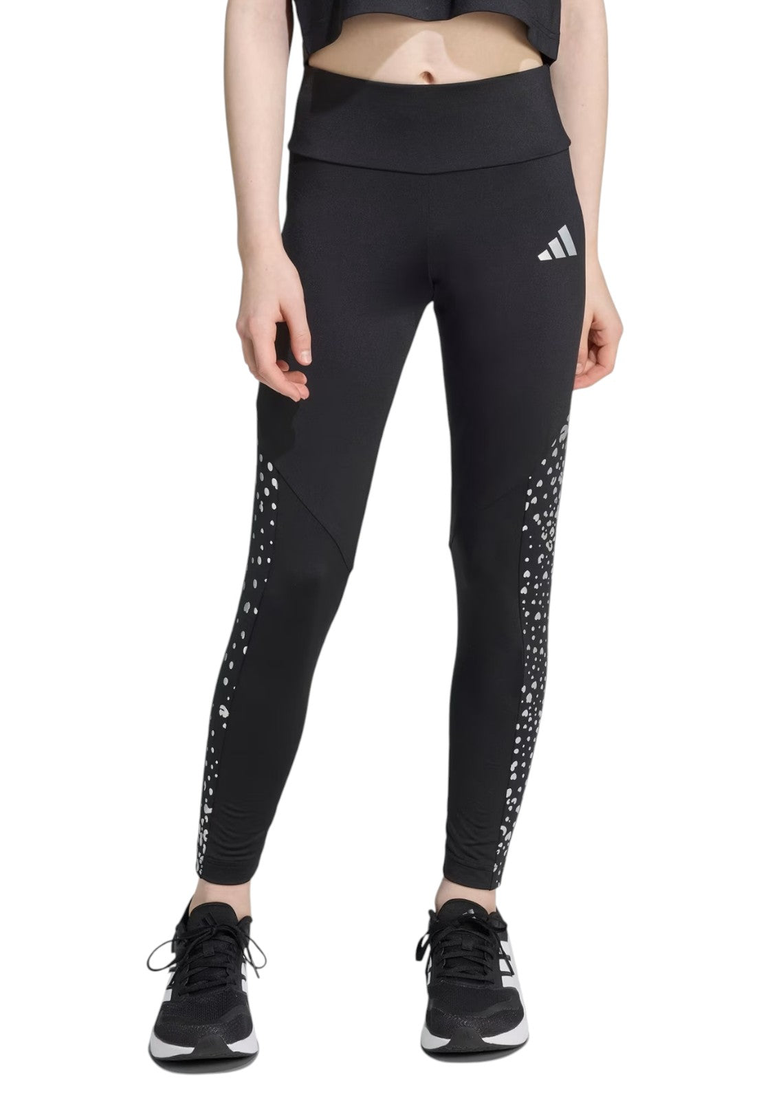 PANTALONI Nero/argento Adidas