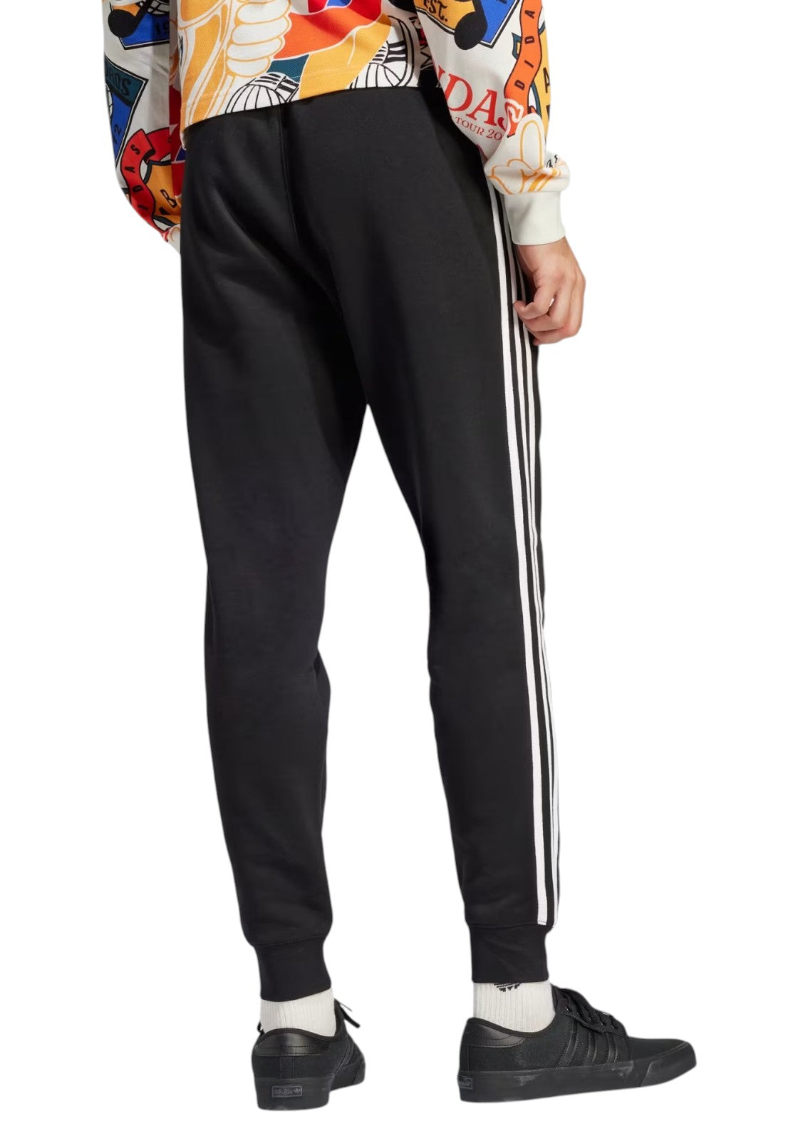 PANTALONI Nero/bianco Adidas