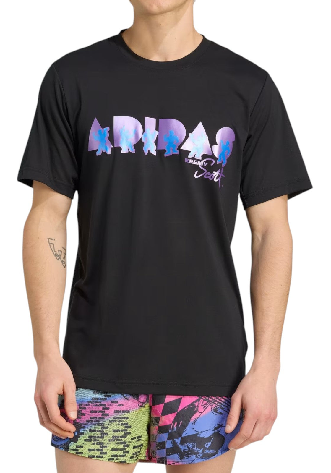 T-SHIRT E CANOTTE Nero/viola Adidas