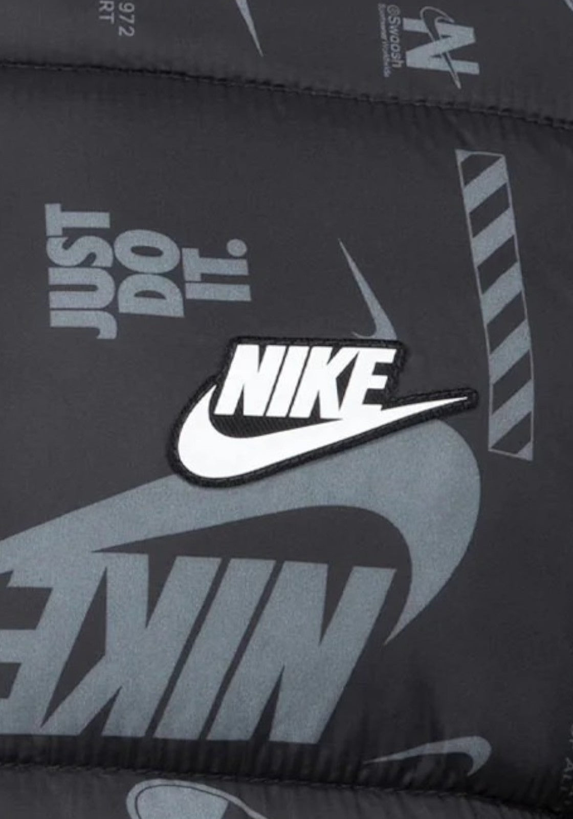 GIUBBINI E GIACCHE Nero/grigio Nike