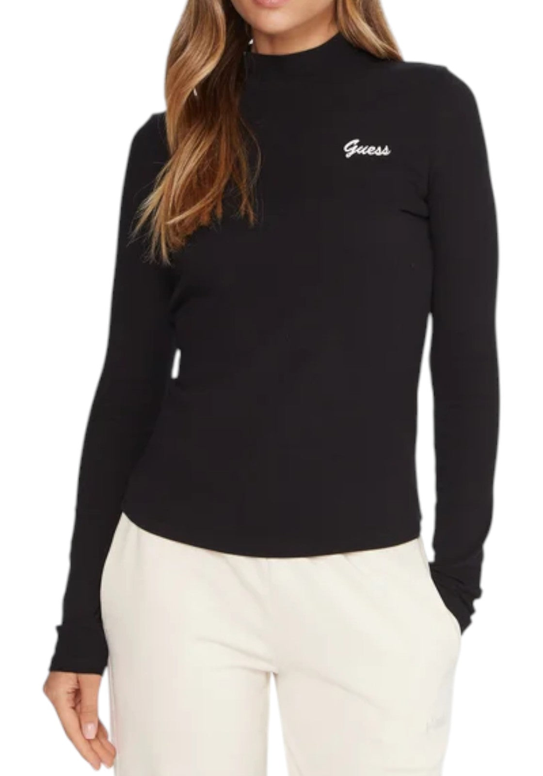 MAGLIONI E POLO Nero/bianco Guess