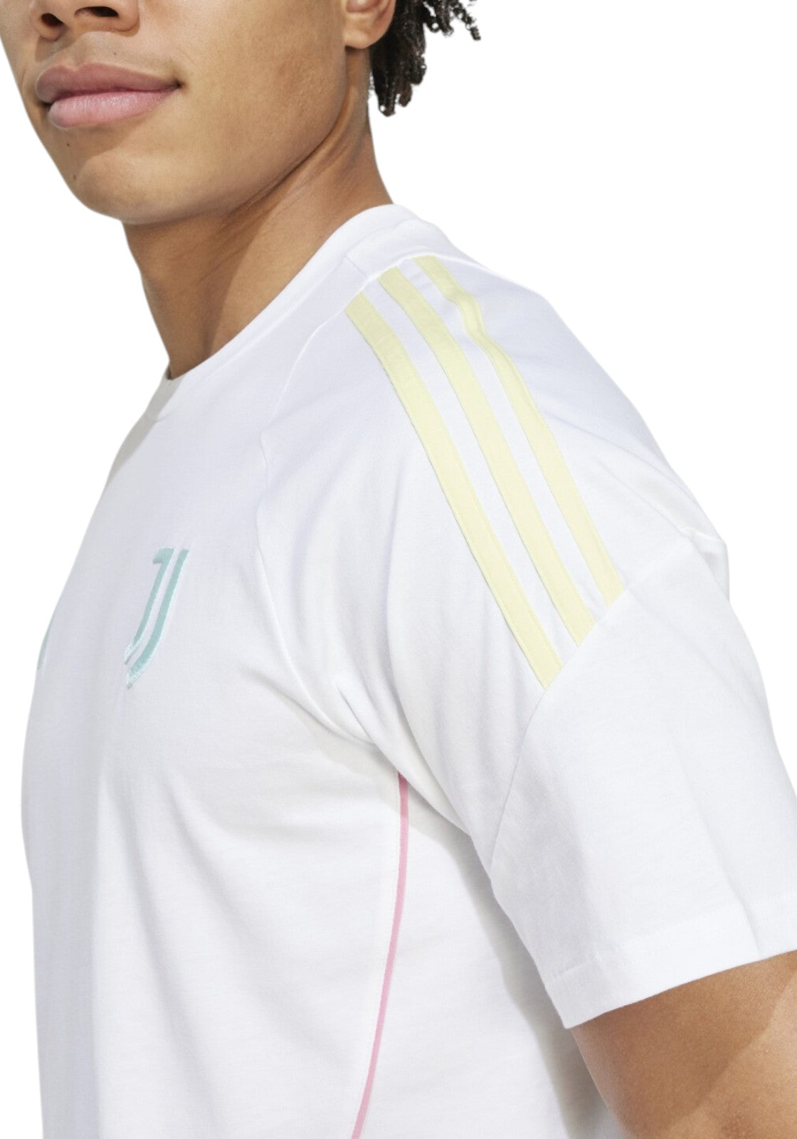 T-SHIRT E CANOTTE Bianco/giallo Adidas