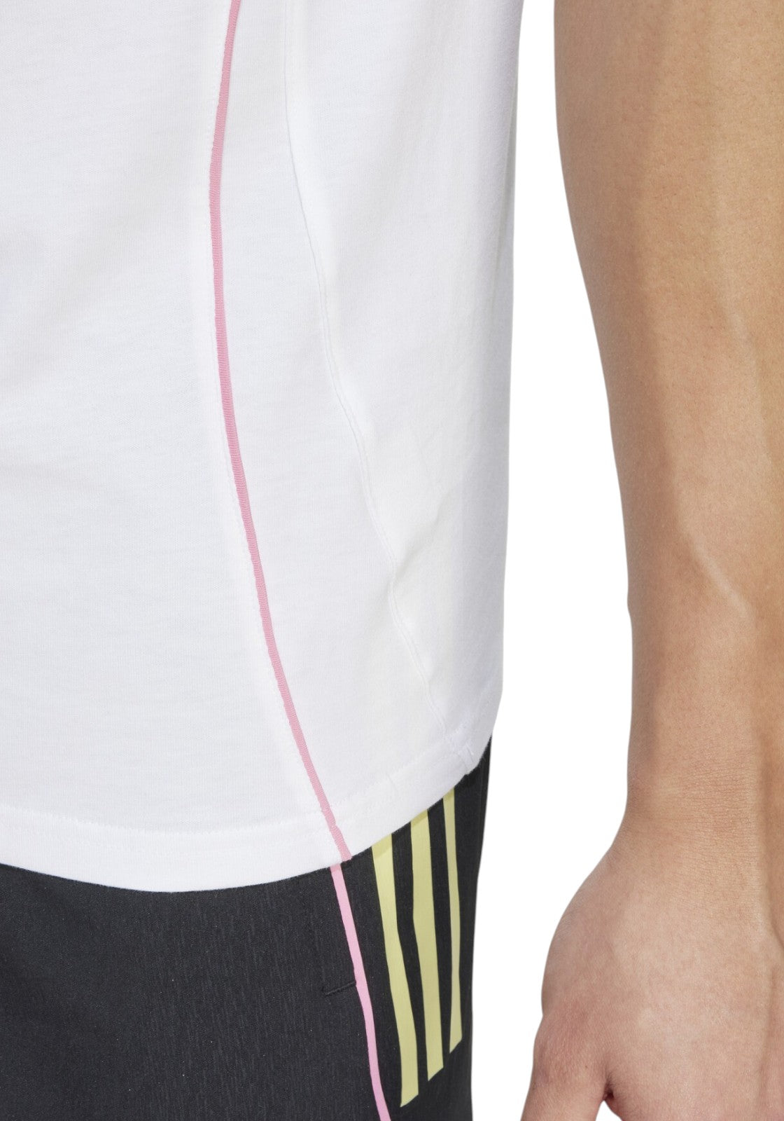 T-SHIRT E CANOTTE Bianco/giallo Adidas