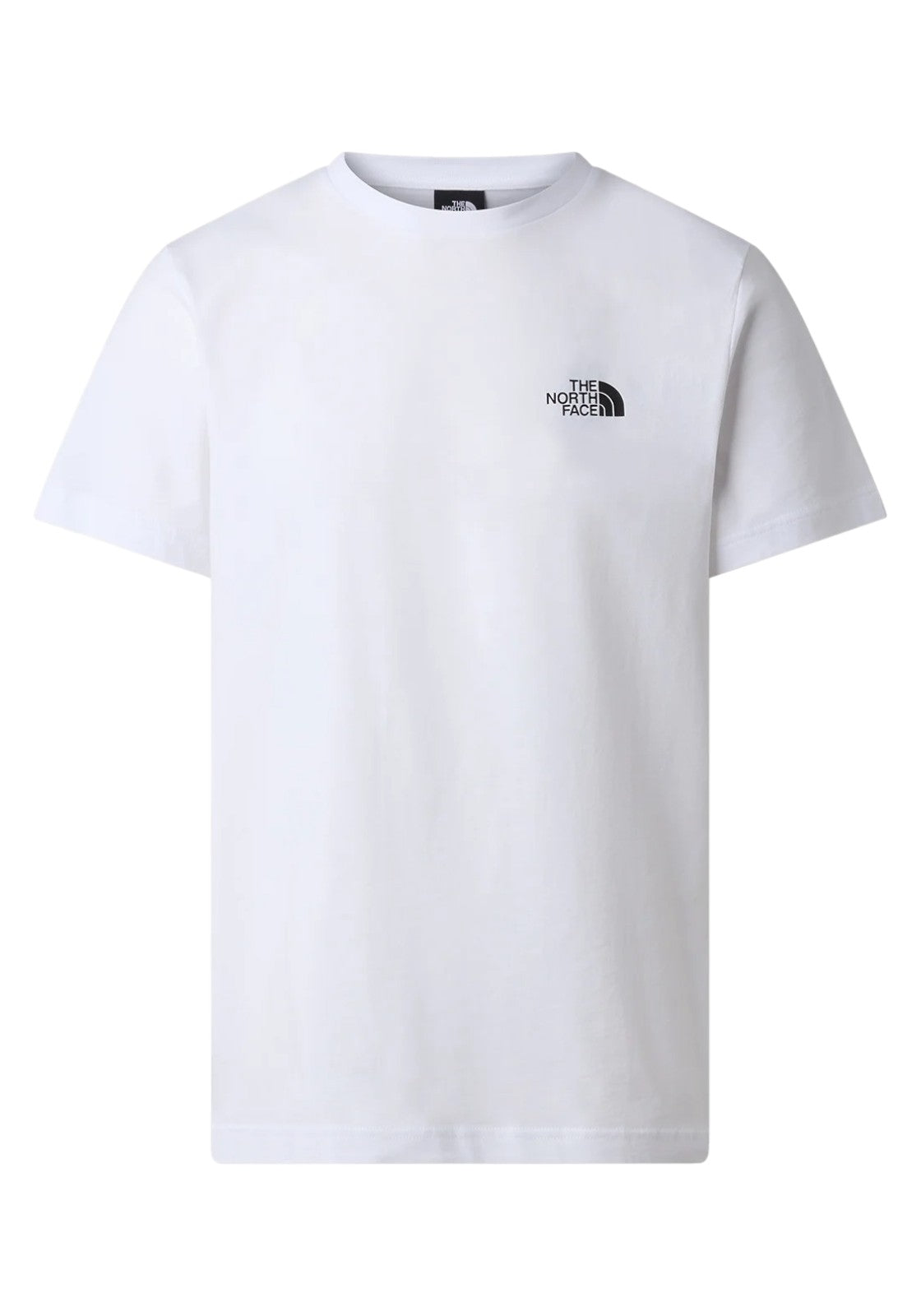 T-SHIRT E CANOTTE Bianco/rosso The North Face