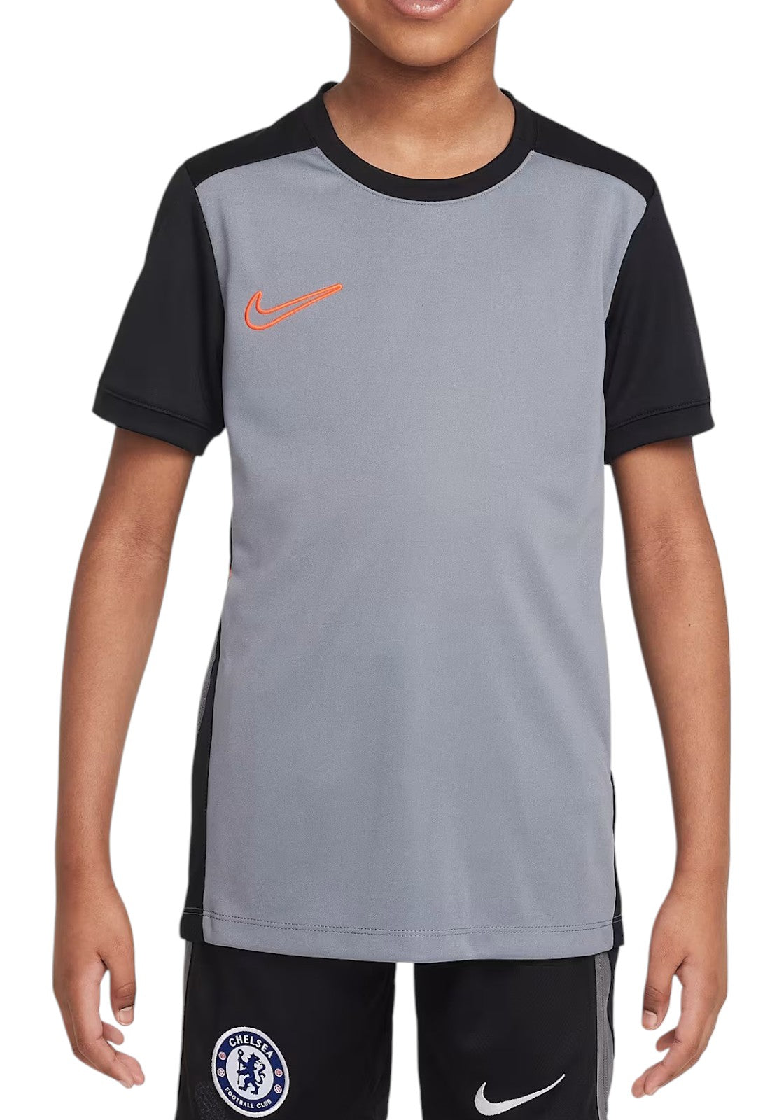 T-SHIRT E CANOTTE Grigio/arancio Nike