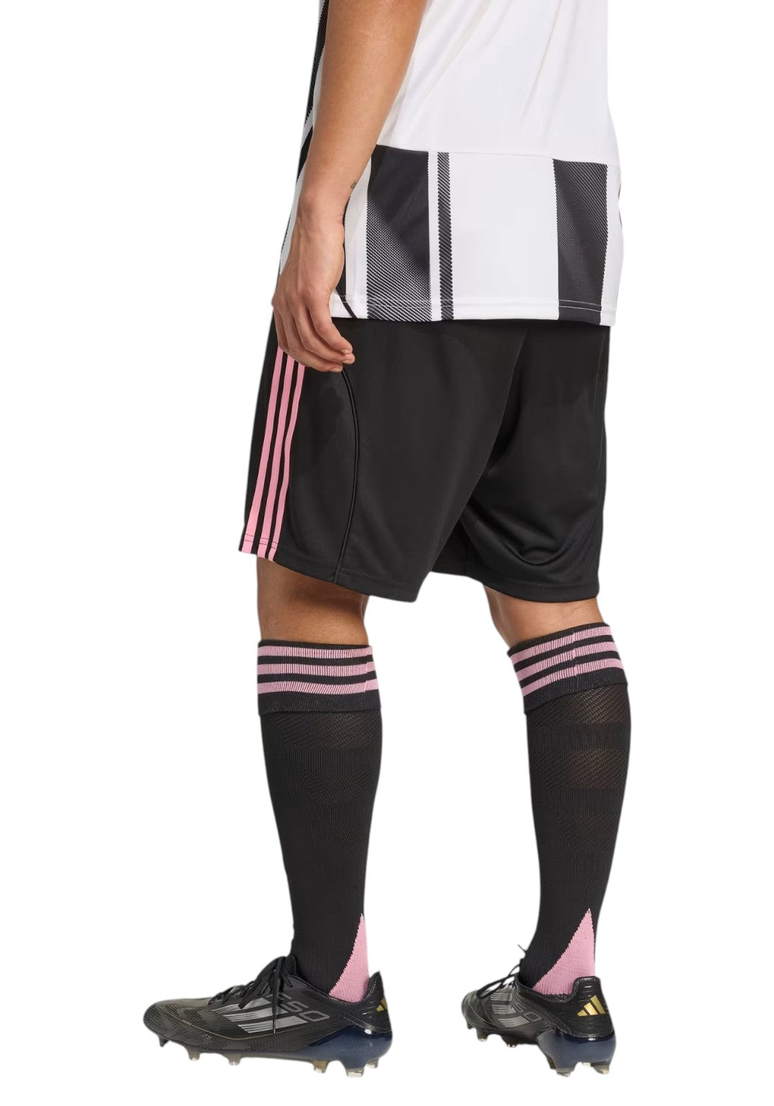 PANTALONCINI Nero/rosa Adidas