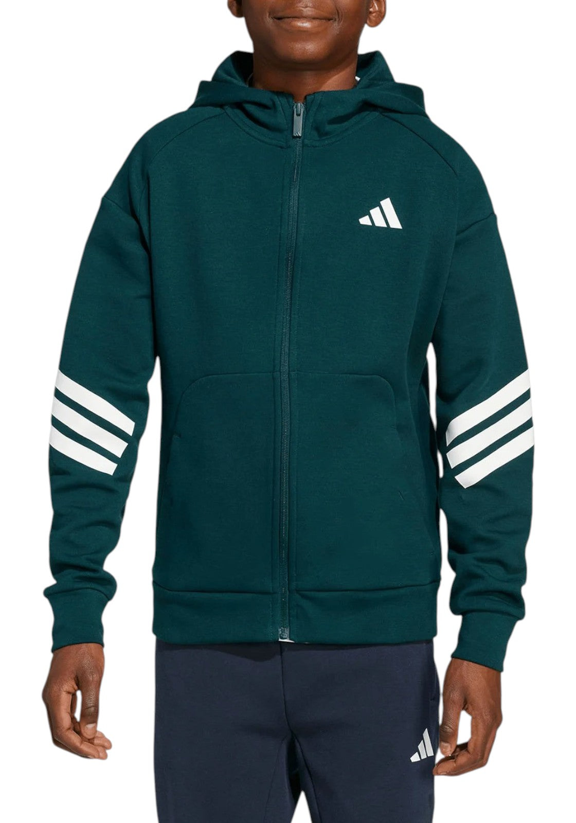 FELPE Verde/bianco Adidas