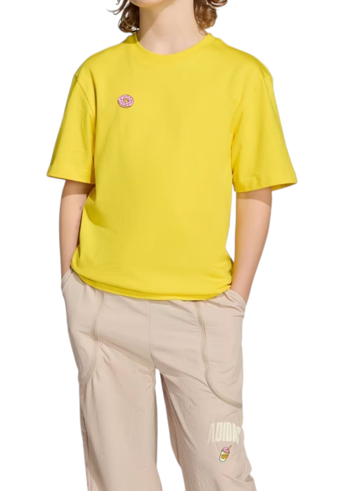 T-SHIRT E CANOTTE Giallo Adidas