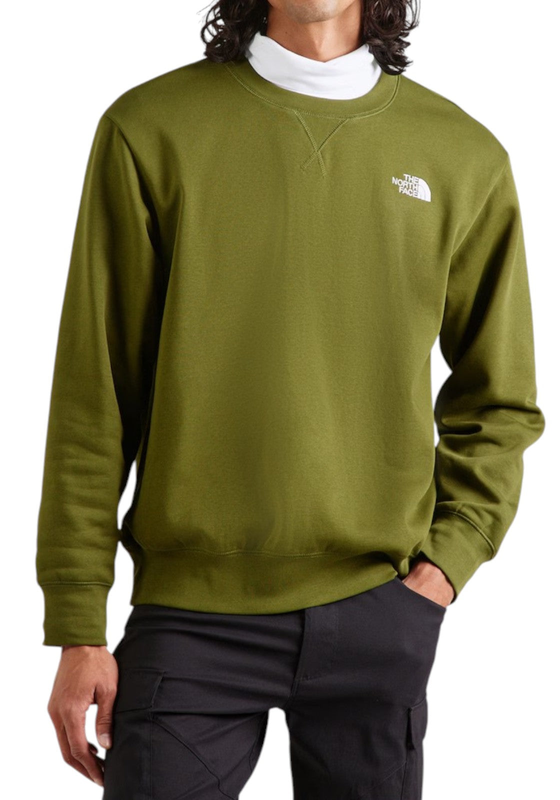 FELPE Verde Oliva The North Face