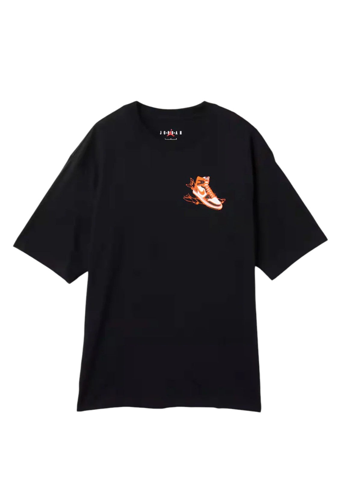 T-SHIRT E CANOTTE Nero/arancio Nike
