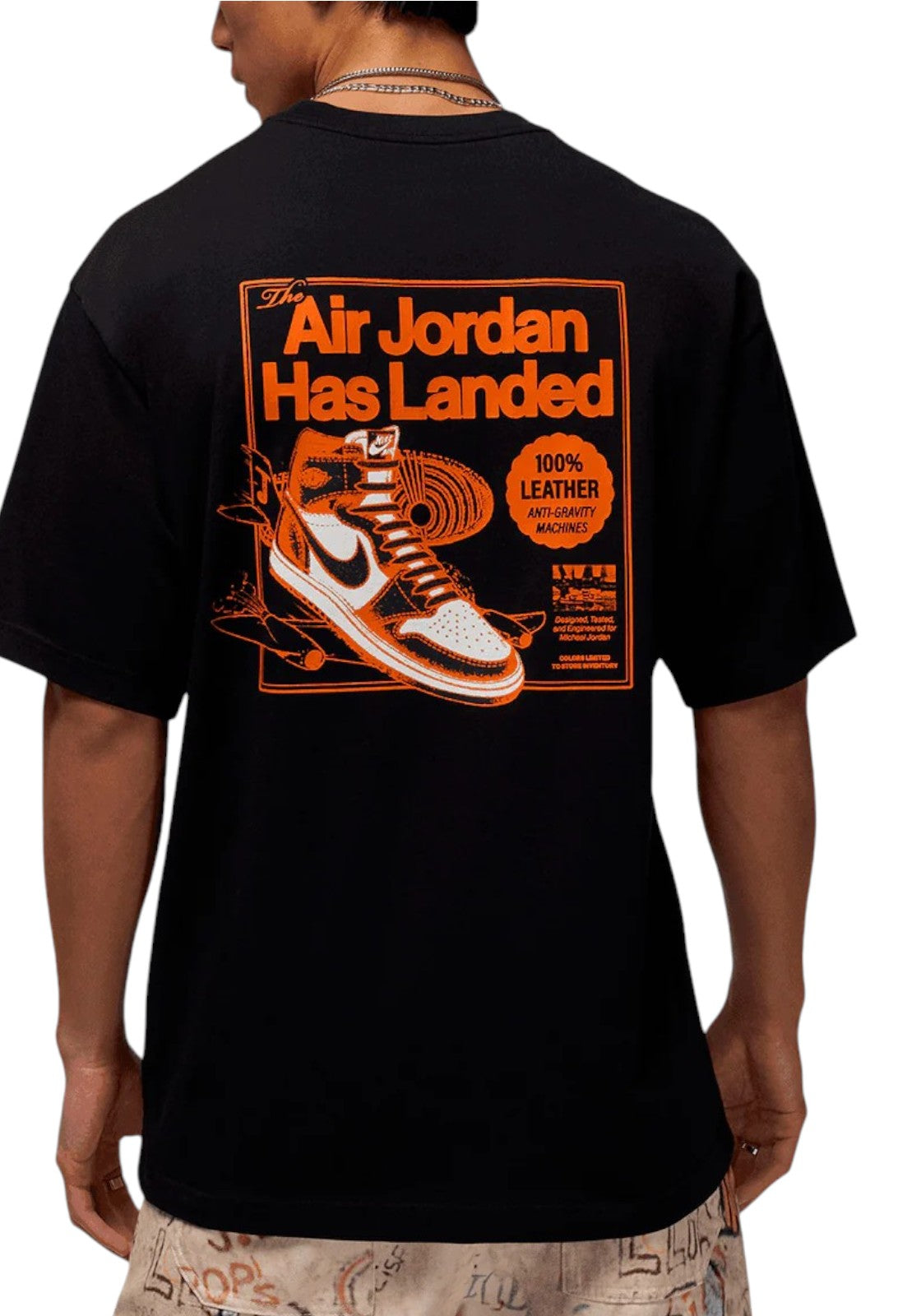 T-SHIRT E CANOTTE Nero/arancio Nike