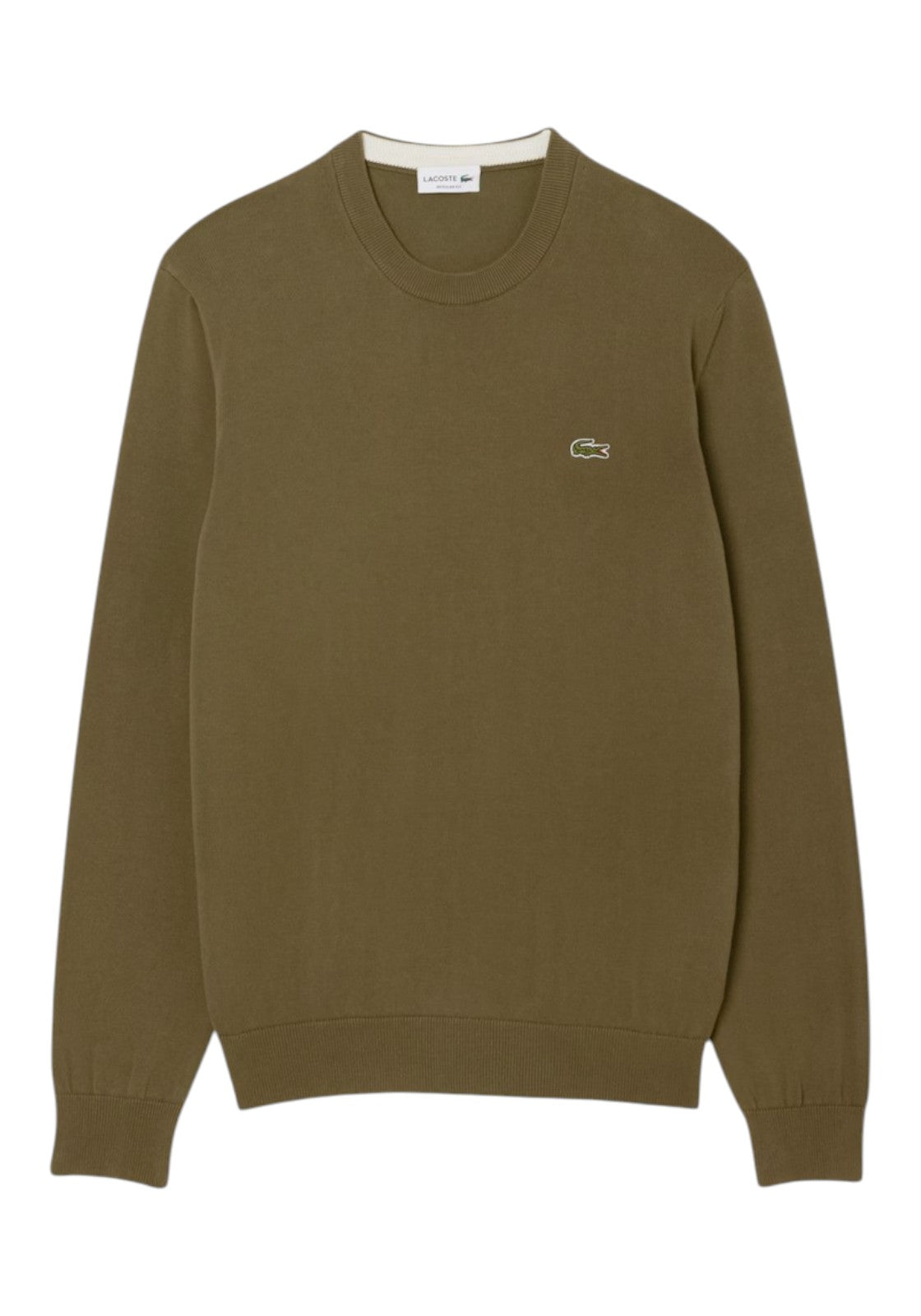 MAGLIONI E POLO Verde Militare Lacoste