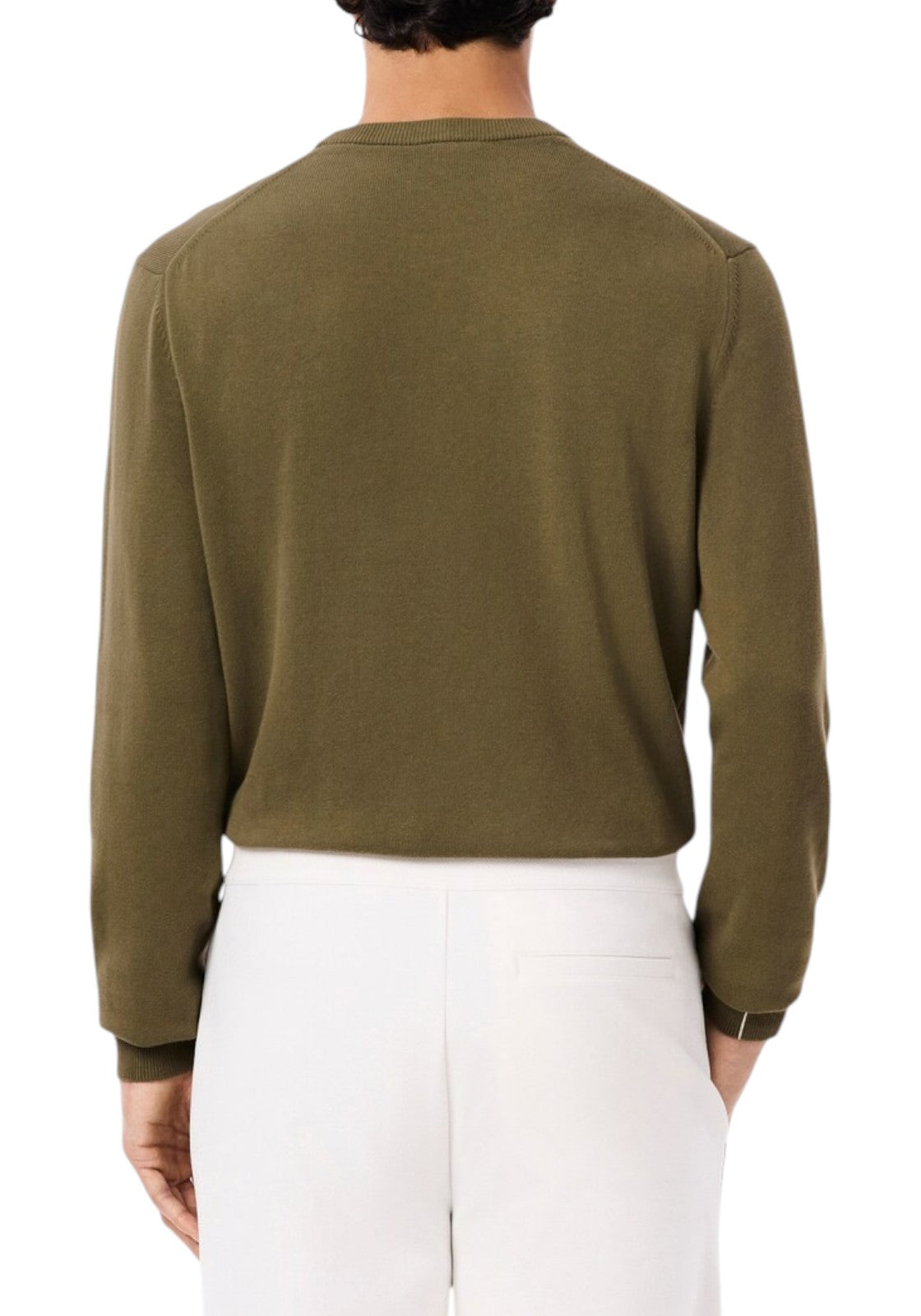 MAGLIONI E POLO Verde Militare Lacoste