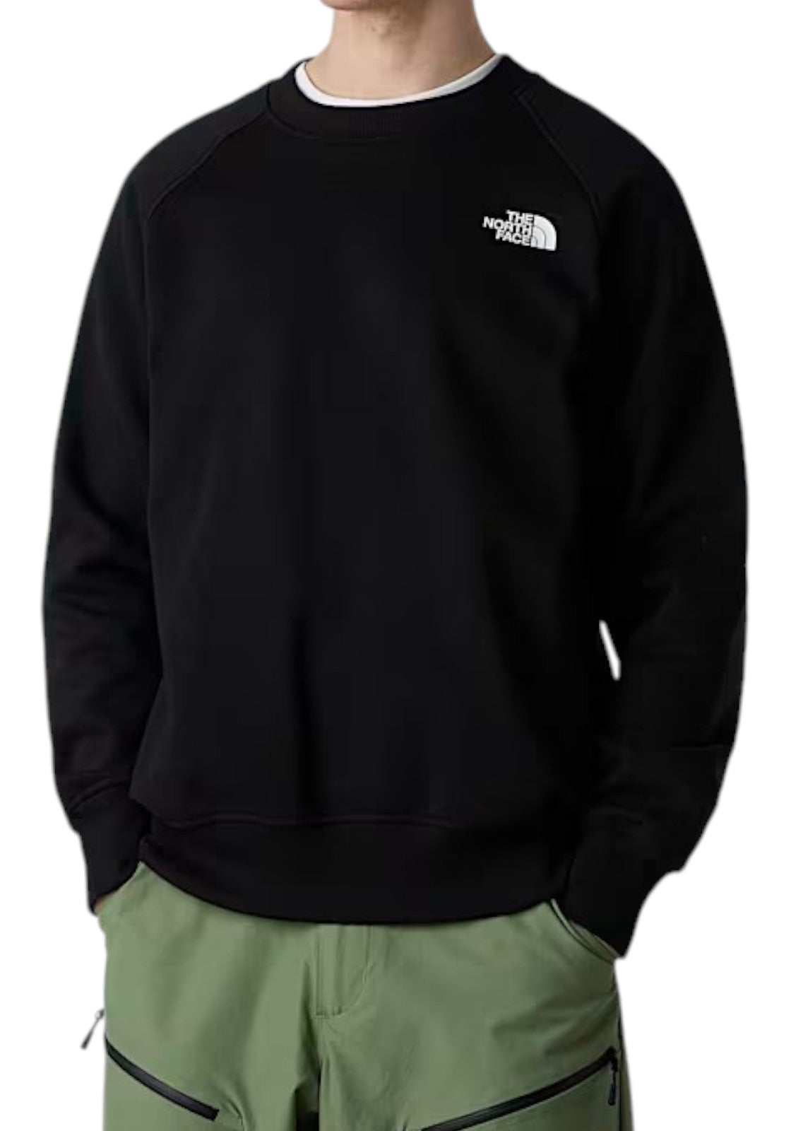 FELPE Nero/bianco The North Face