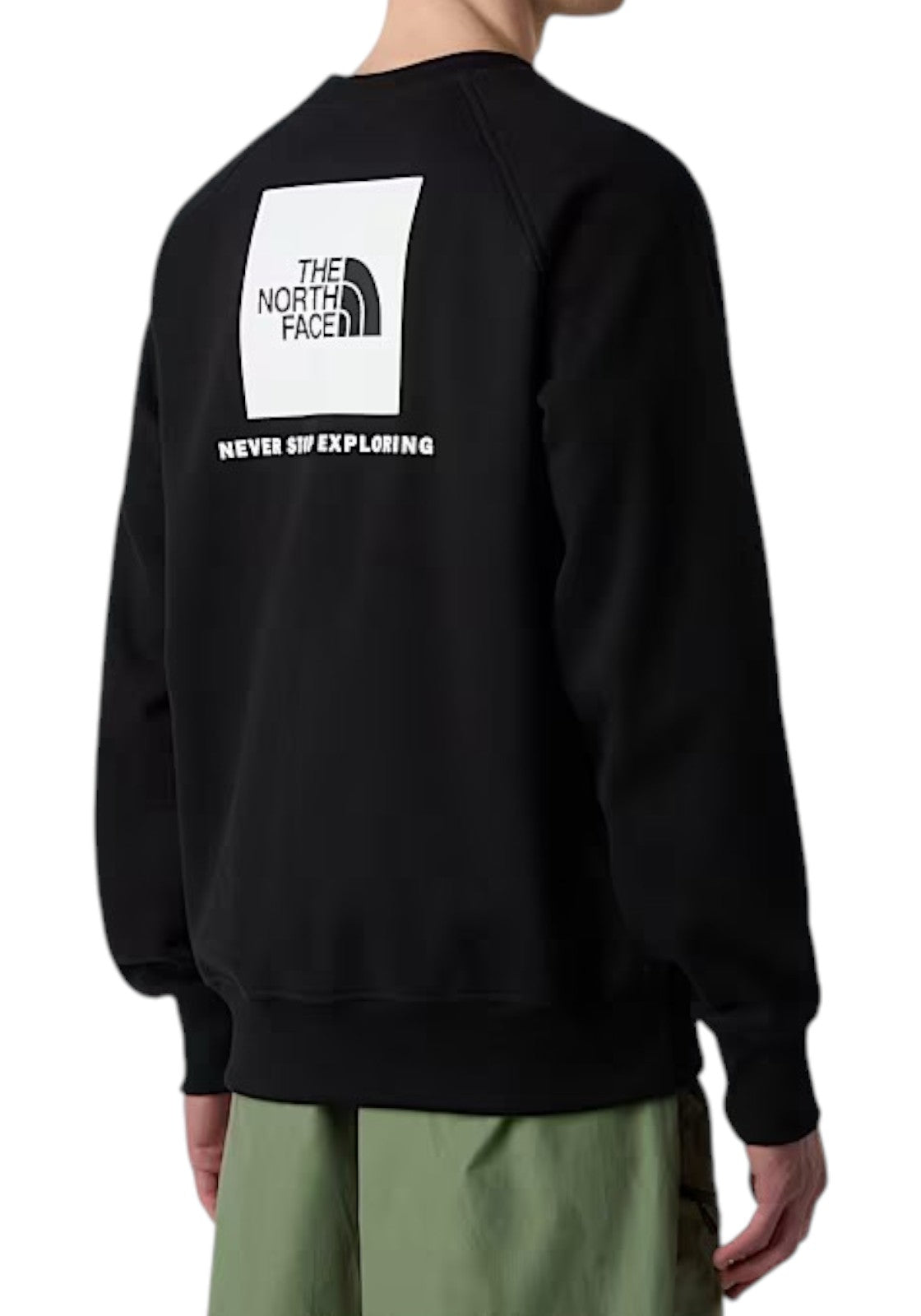 FELPE Nero/bianco The North Face