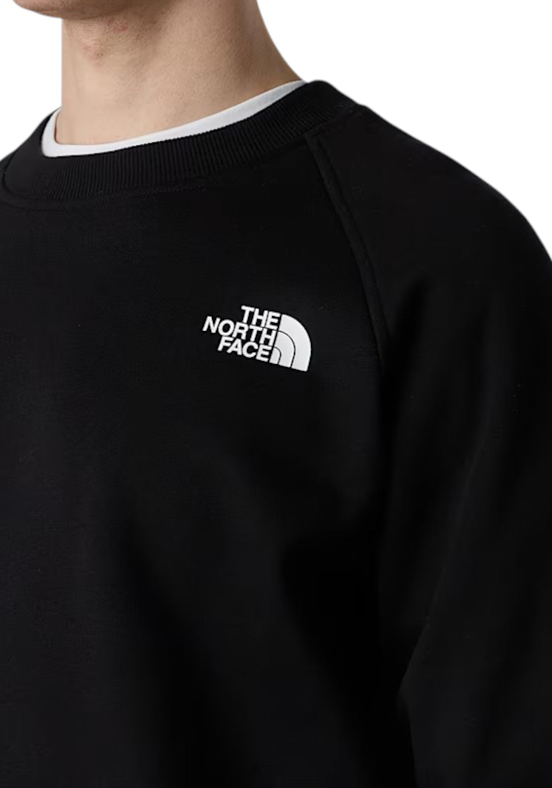 FELPE Nero/bianco The North Face