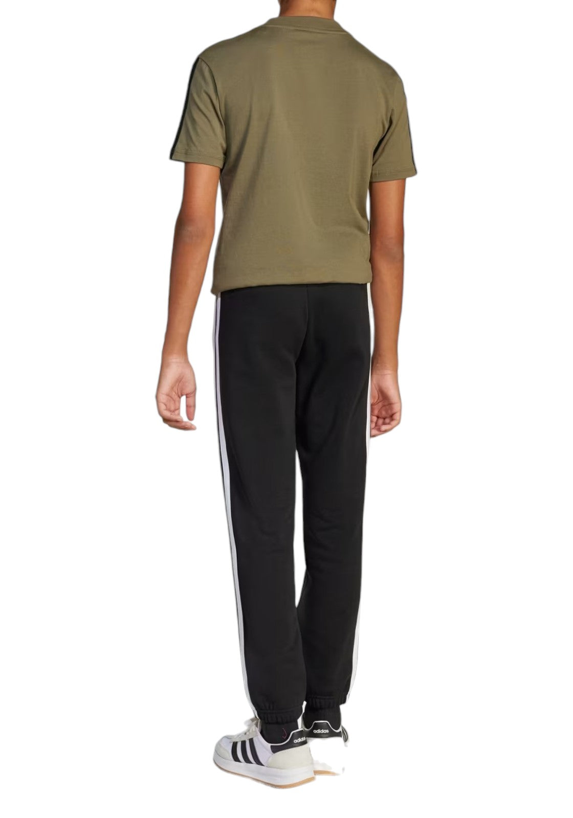 PANTALONI Nero/bianco Adidas