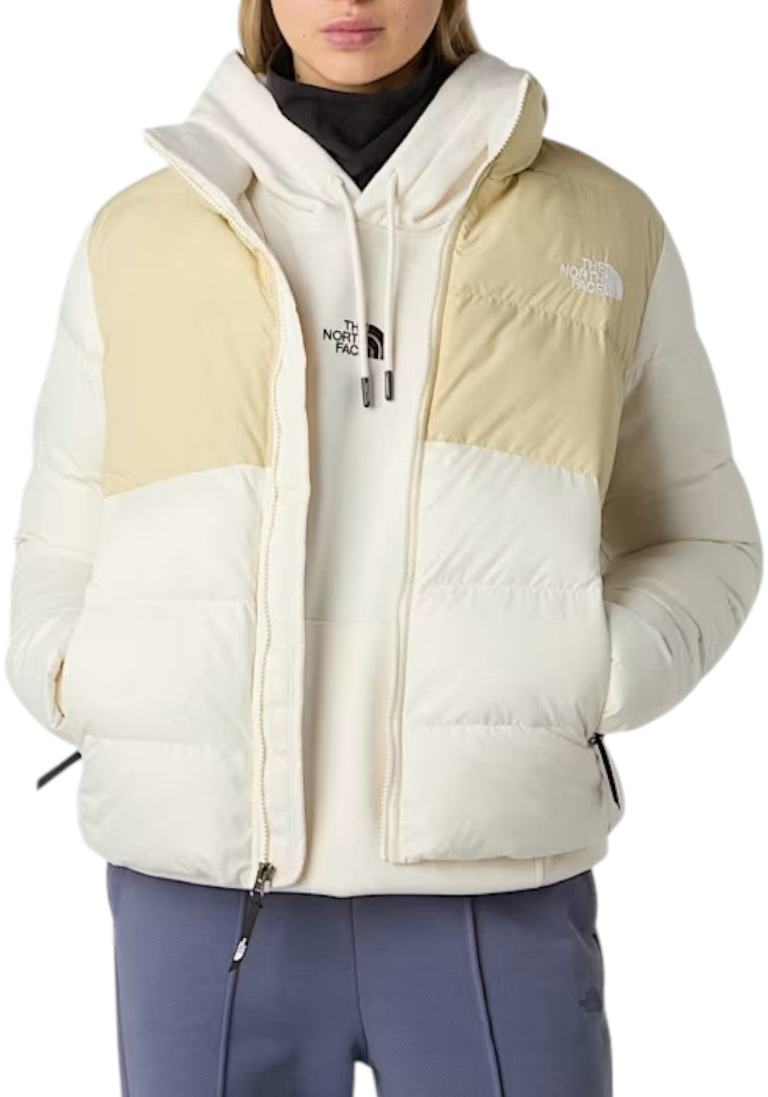 GIUBBINI E GIACCHE Panna/beige The North Face