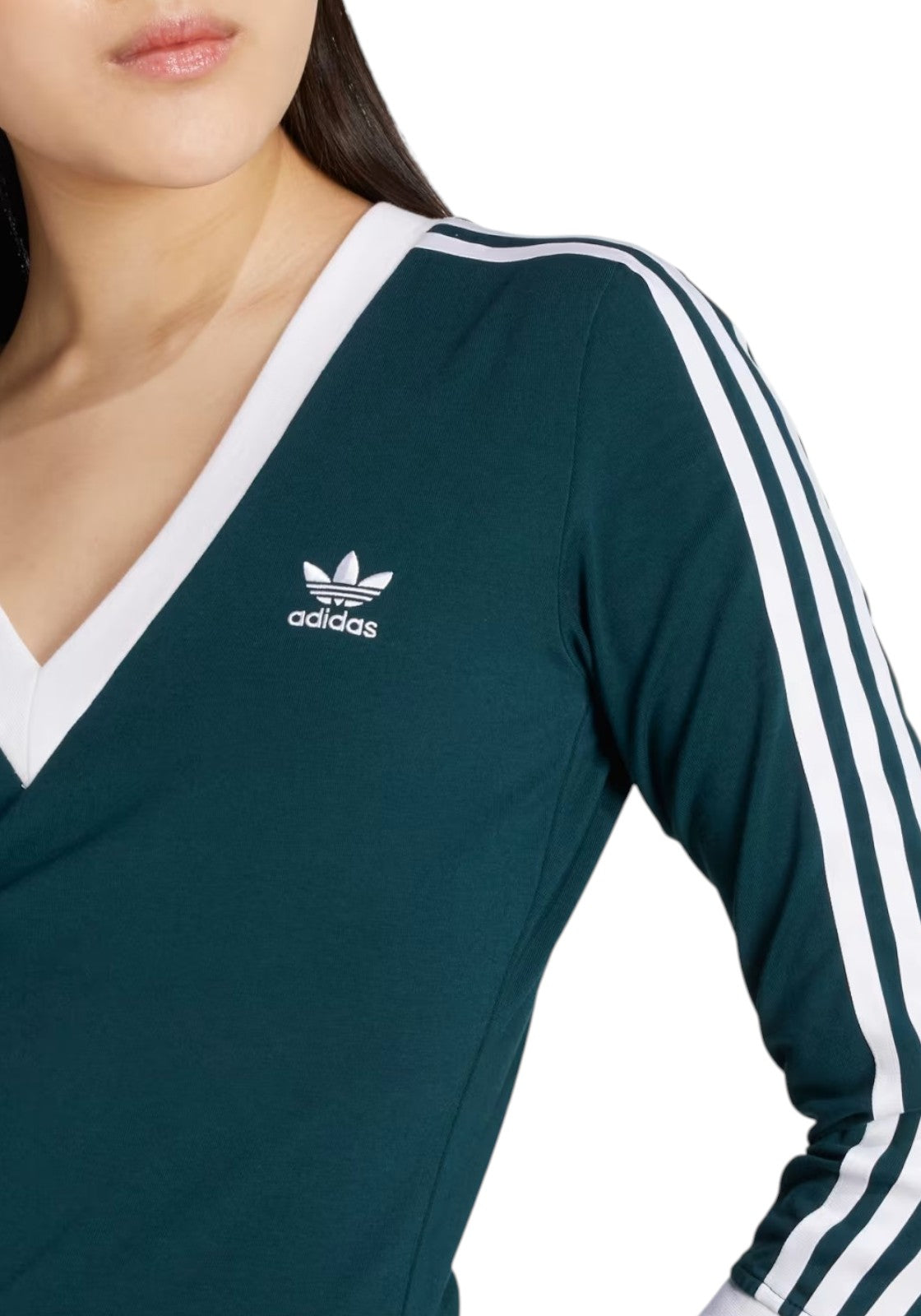 VESTITI-GONNE Verde/bianco Adidas Originals