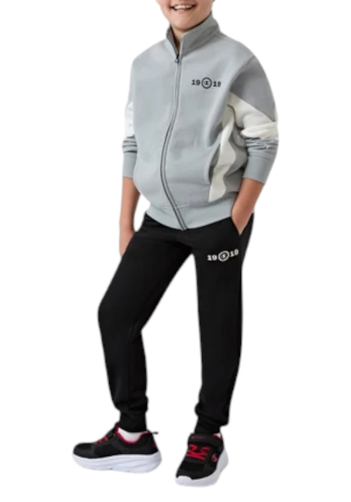 TUTE Grigio/nero Champion