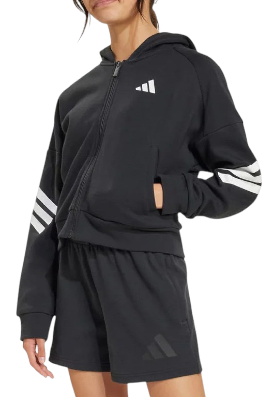 FELPE Nero/bianco Adidas