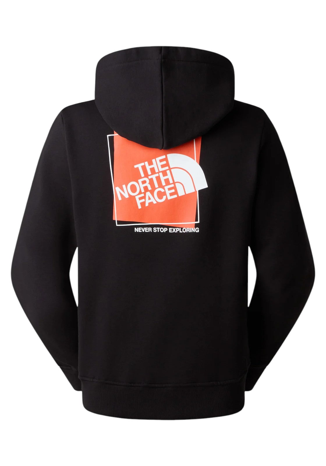 FELPE Nero/rosso The North Face