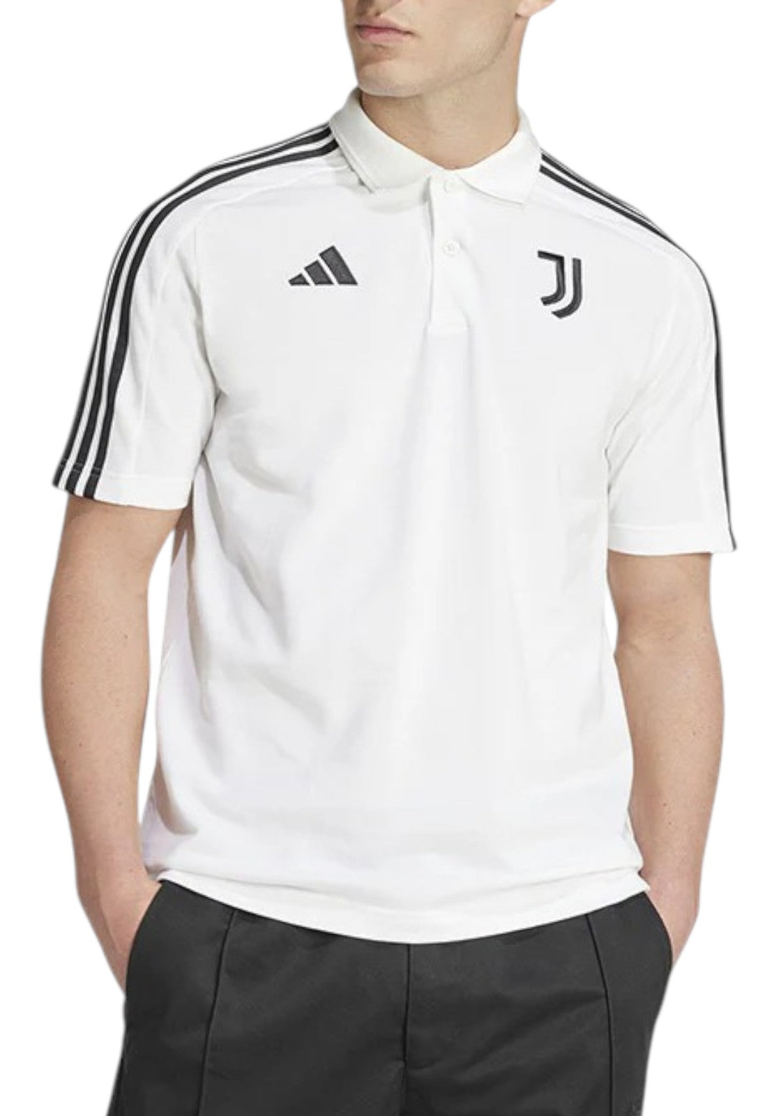 MAGLIONI E POLO Bianco/nero Adidas