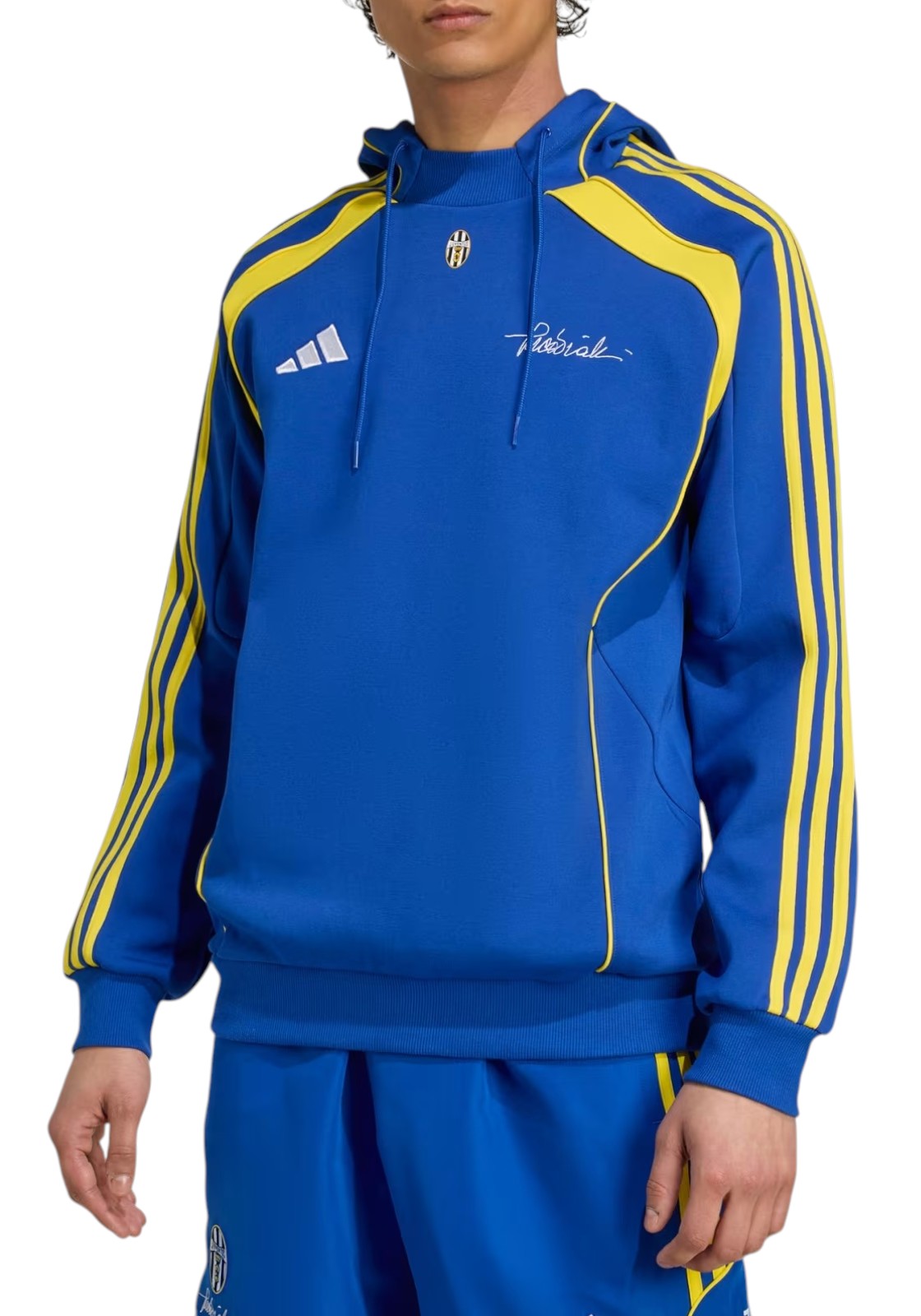 FELPE Azzurro/giallo Adidas