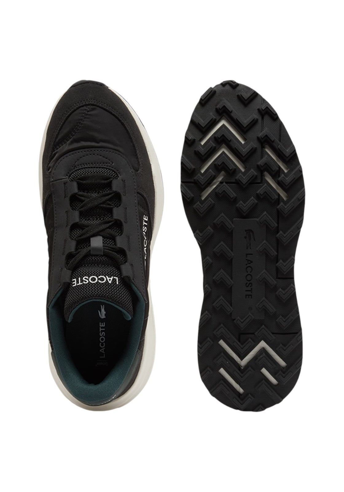 SCARPE Nero/verde Lacoste