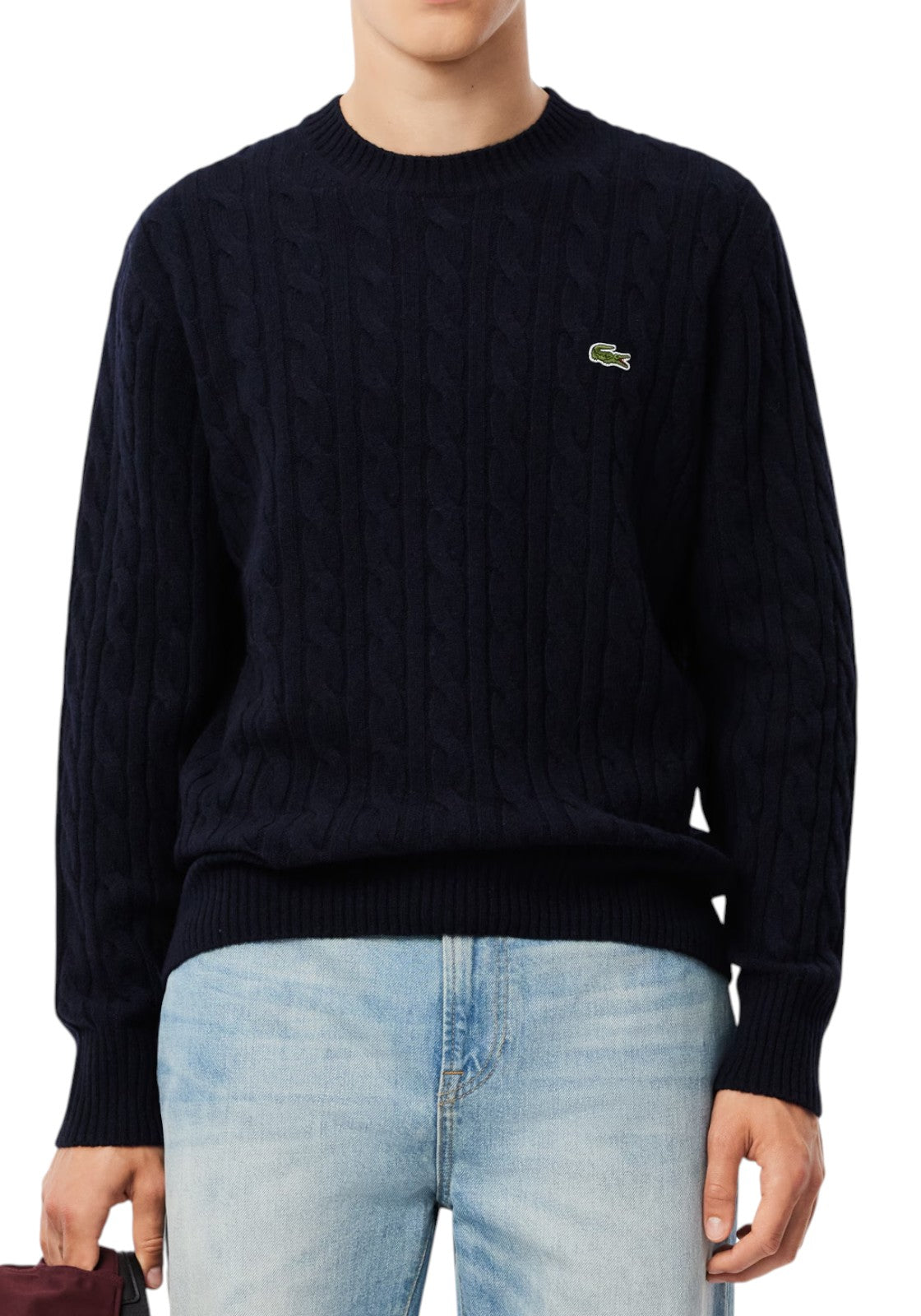 MAGLIONI E POLO Blu Lacoste