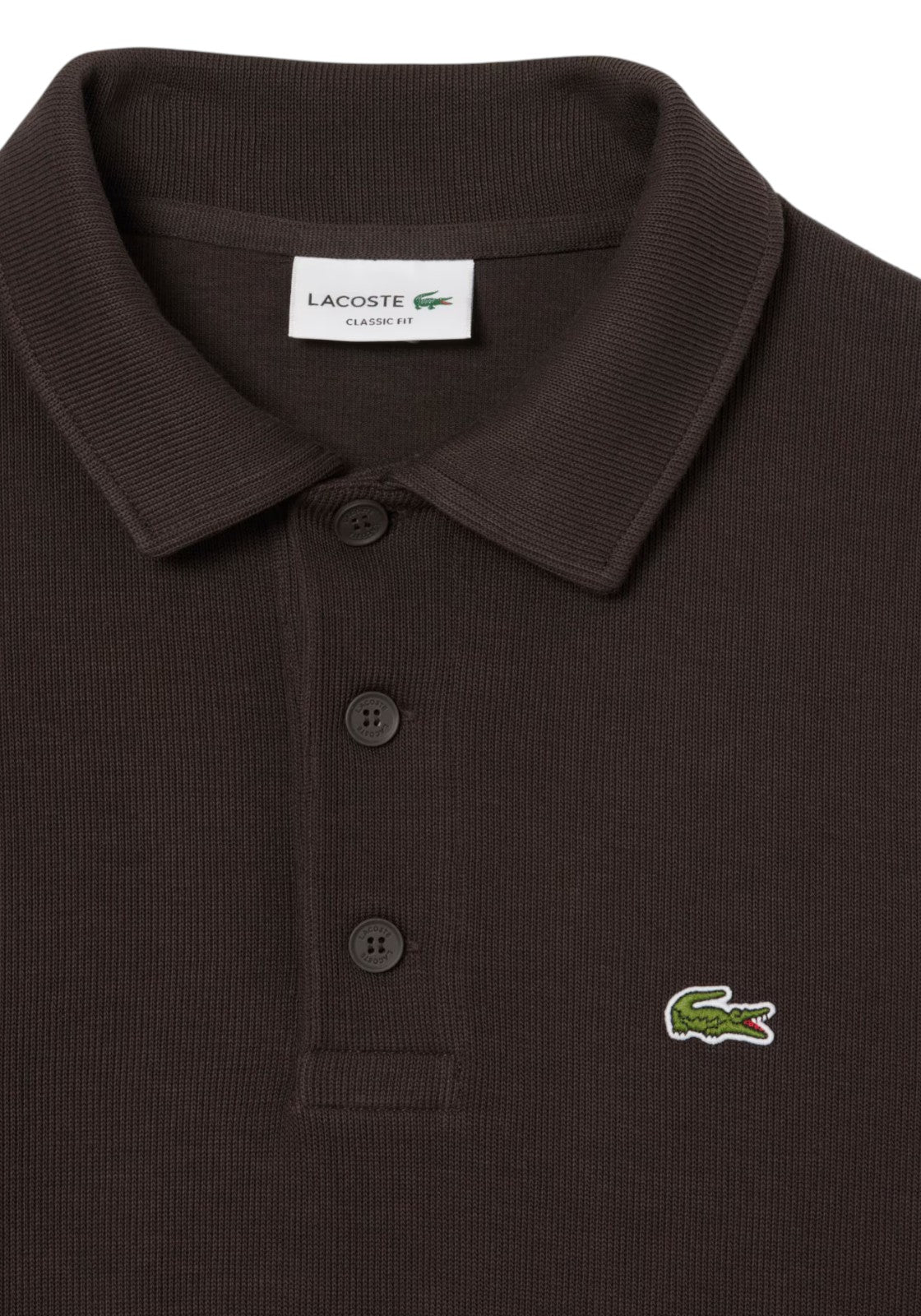 MAGLIONI E POLO Marrone Lacoste