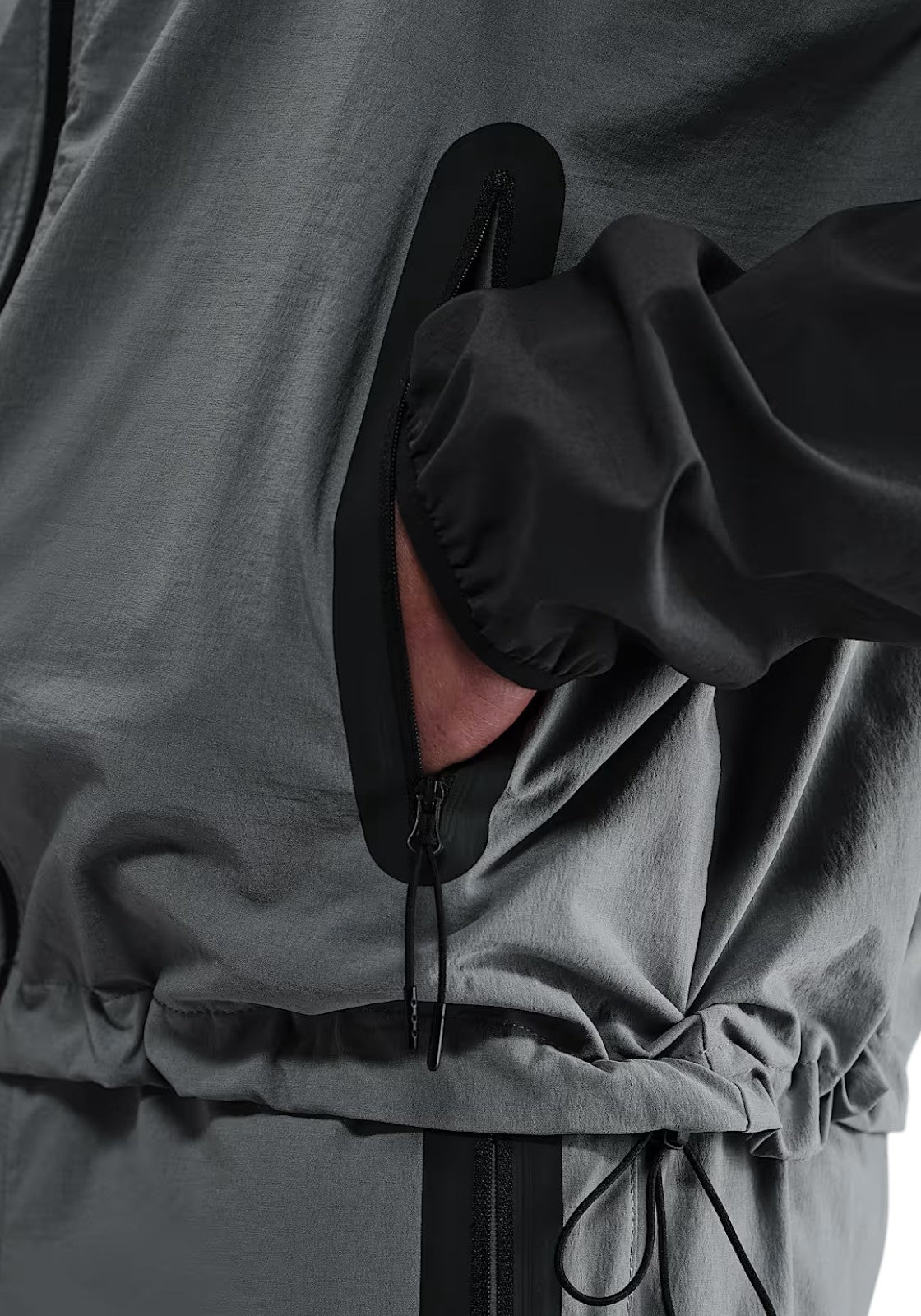 GIUBBINI E GIACCHE Nero/grigio Nike