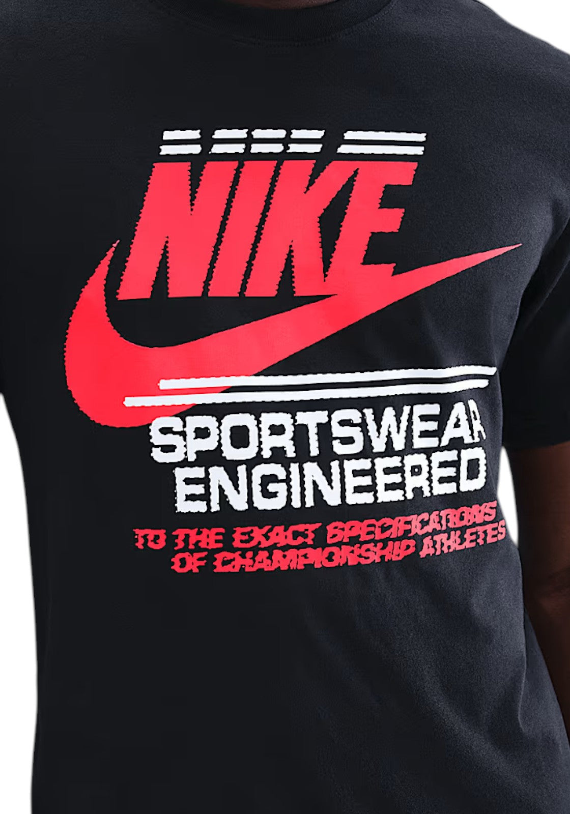 T-SHIRT E CANOTTE Nero/rosso Nike