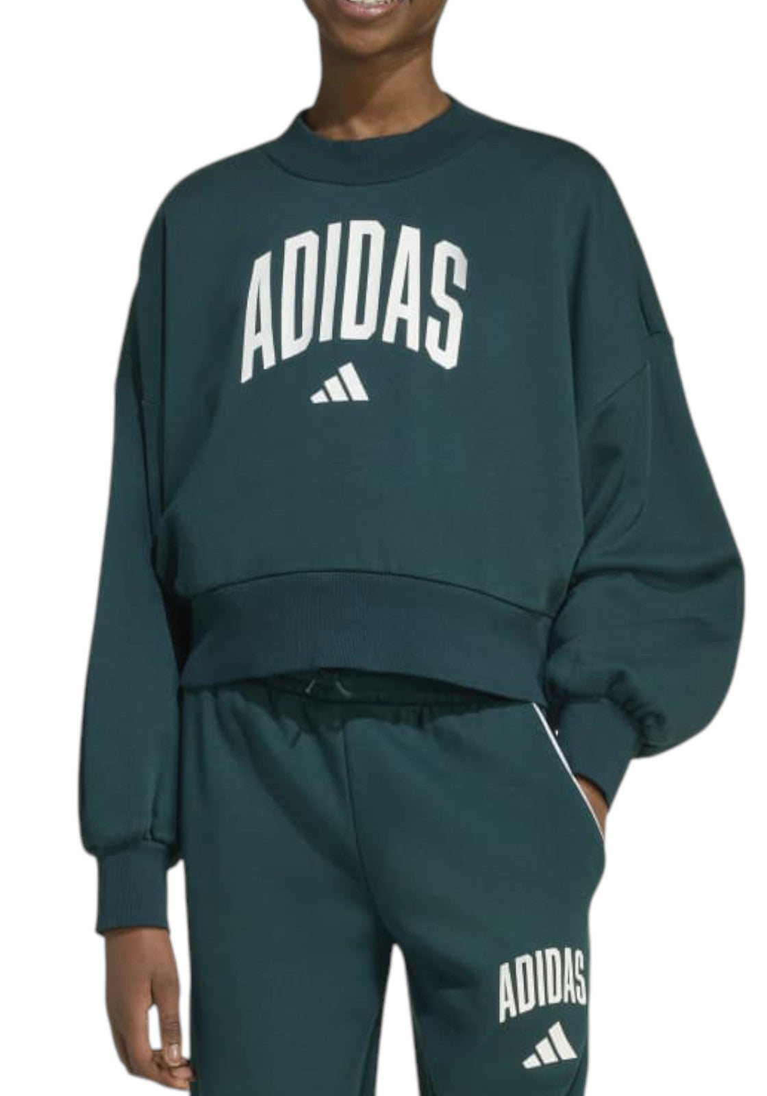 FELPE Verde/bianco Adidas