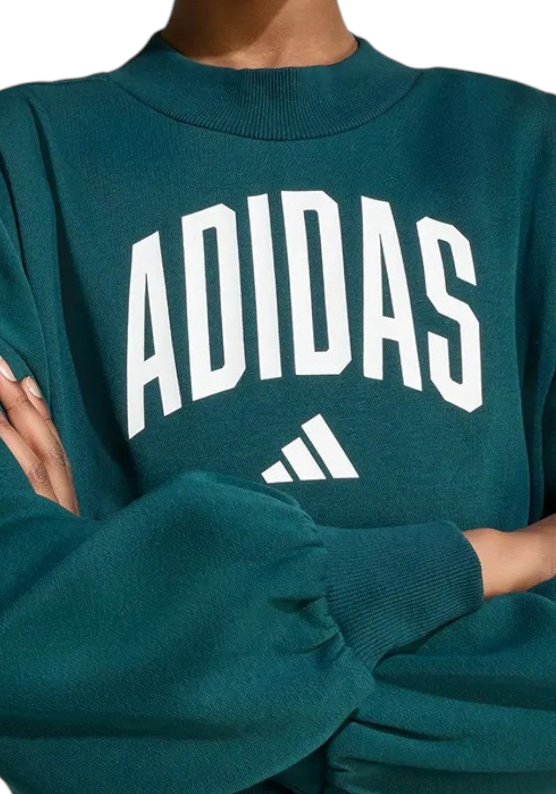 FELPE Verde/bianco Adidas