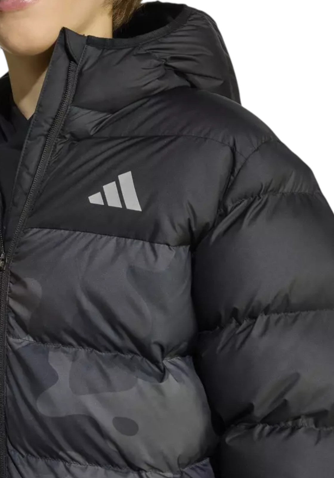 GIUBBINI E GIACCHE Nero/grigio Adidas