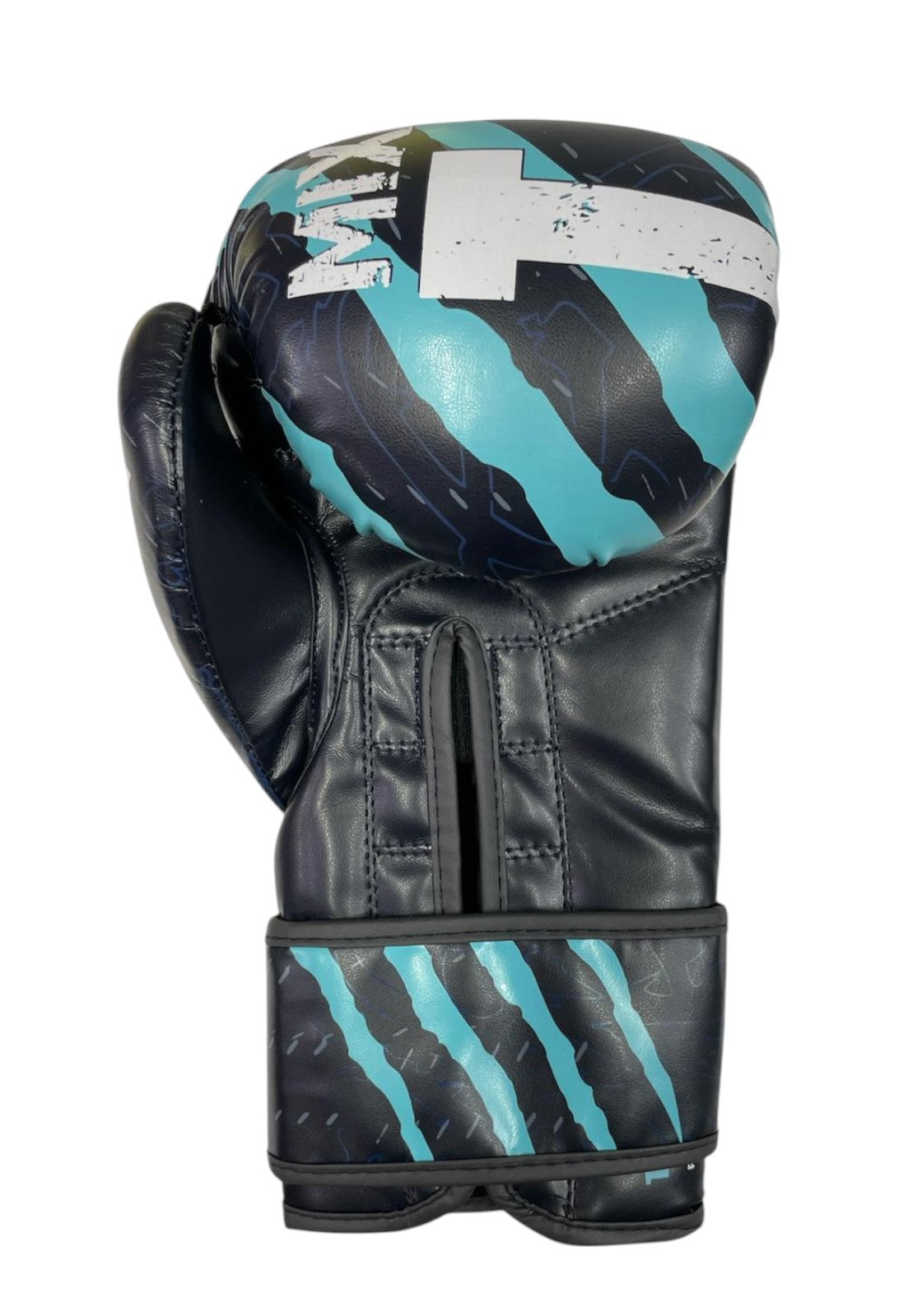 BOXE-KARATE-JUDO Nero/celeste Leone