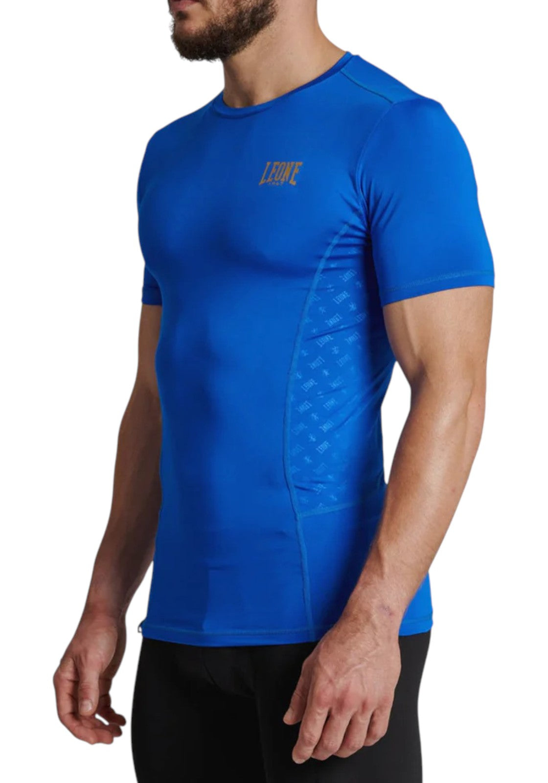 T-SHIRT E CANOTTE Azzurro/oro Leone