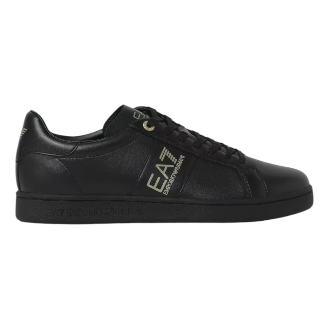 SCARPE Nero/oro Ea7