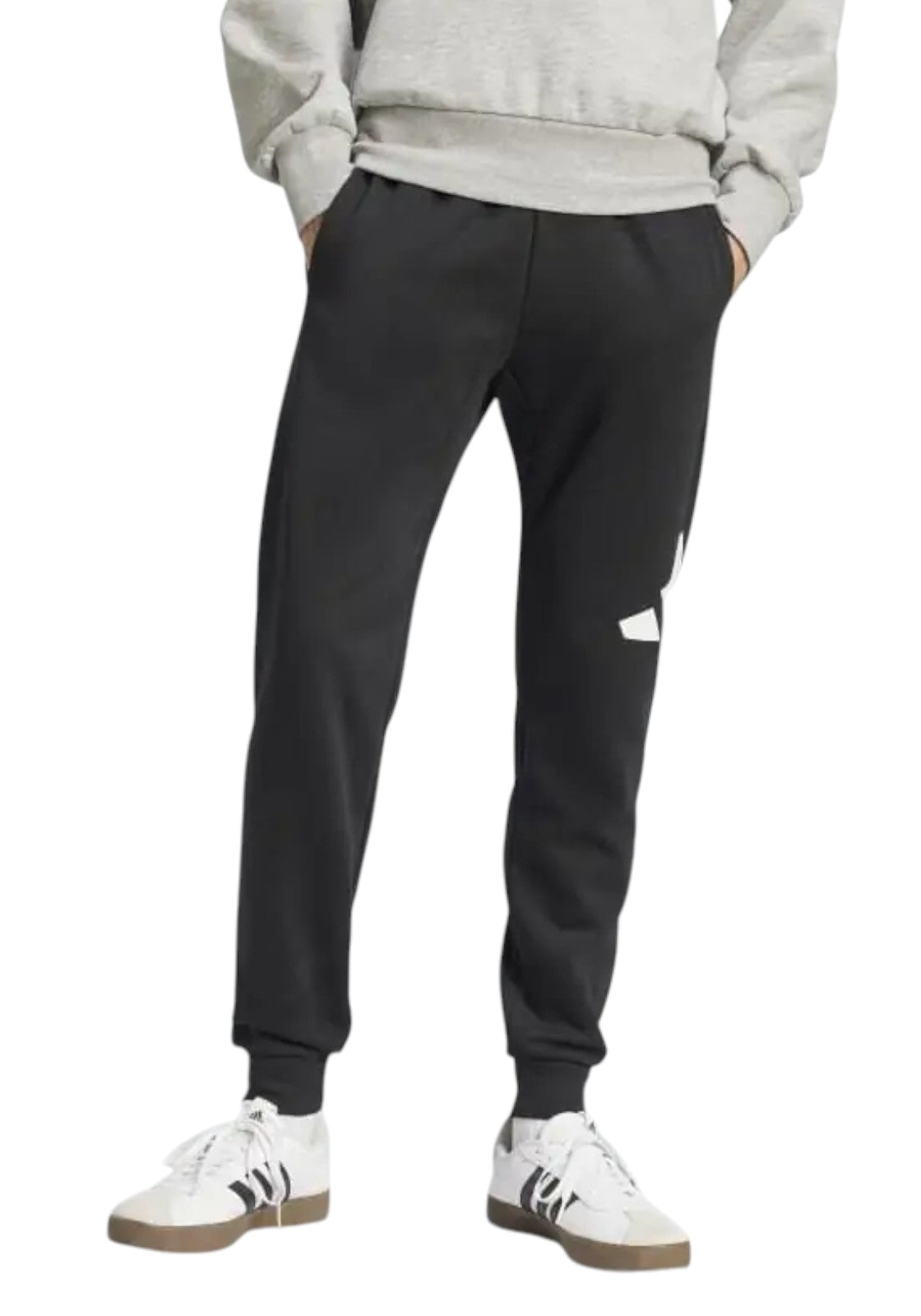 PANTALONI Nero/bianco Adidas