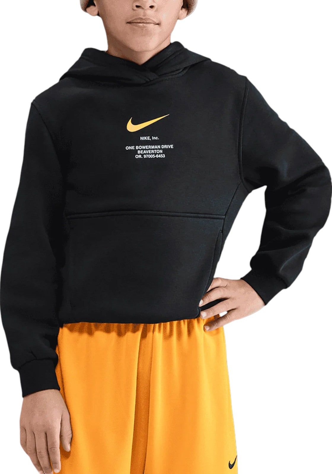 FELPE Nero/giallo Nike