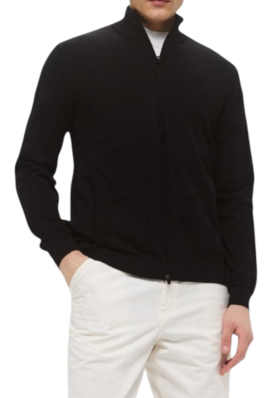 MAGLIONI E POLO Nero Ea7