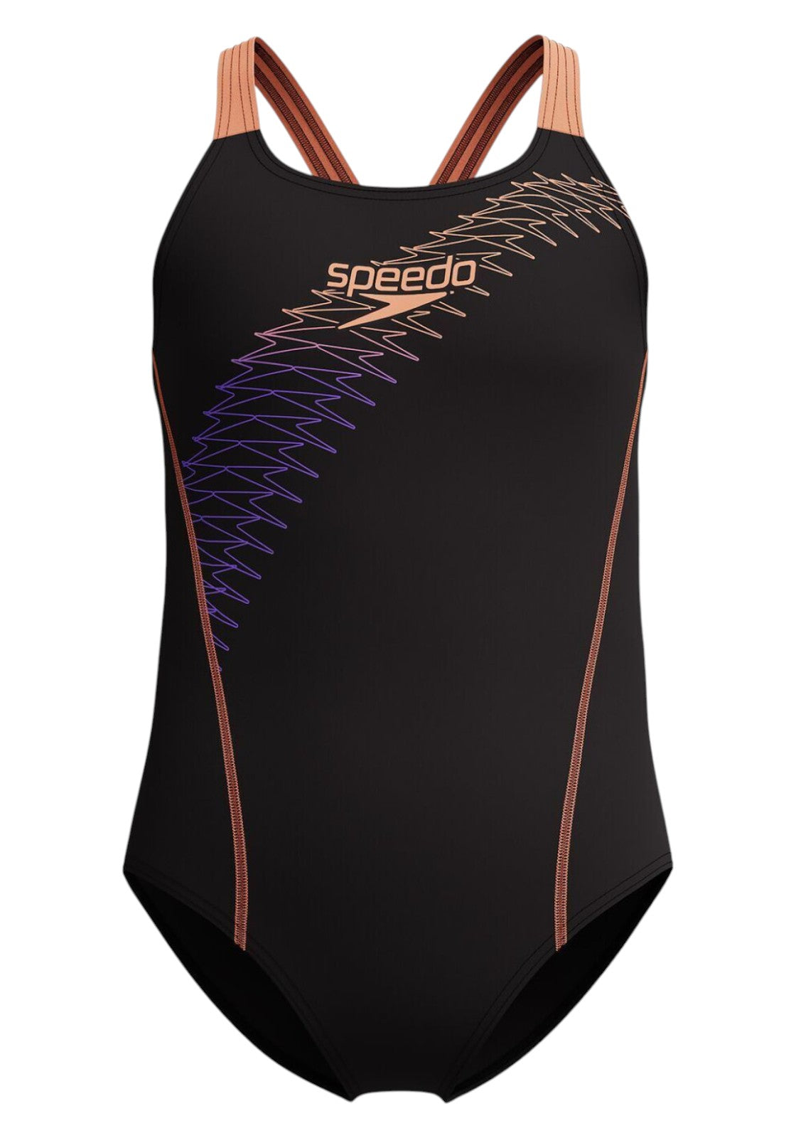 COSTUMI Nero/arancio Speedo